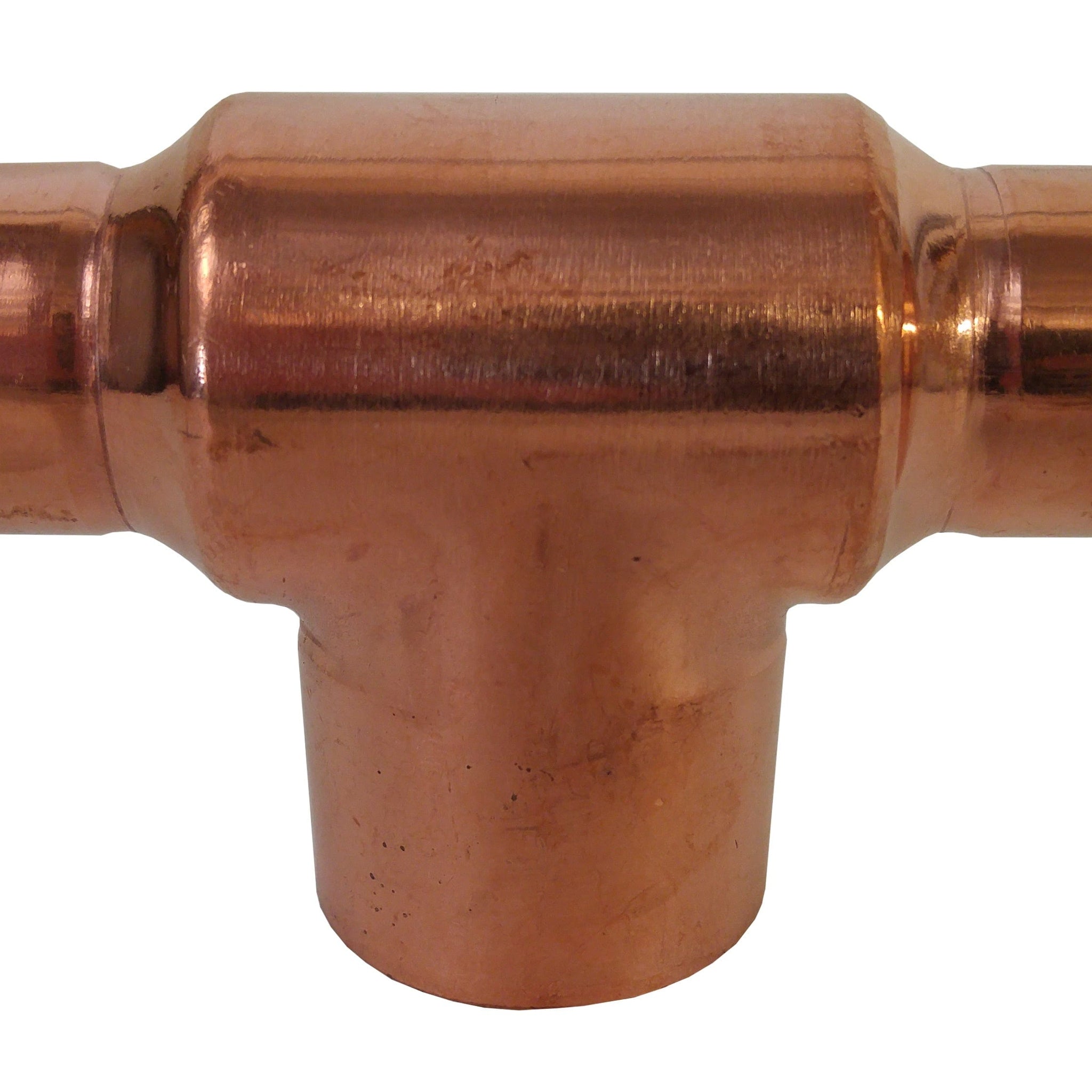 1-1/2" x 1-1/2" x 2" Reducing Tee C x C x C Copper, Low Lead