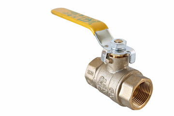 1/4" LF Full Port Brass Ball Valve FIP, Lead Free, UL, FM, 600PSI, WOG