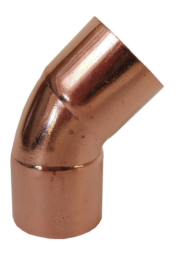 6" 45° Elbow C x C Copper, Low Lead