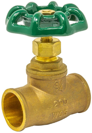 LF Brass Globe Stop Valve Sweat 1/2 compression shut off