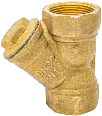 2" LF Brass Y Strainer, Y-Pattern, Horizontal Swing, IPS, Lead Free, 200PSI