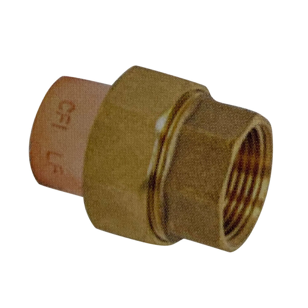 1-1/2" Union C x F, Copper + Brass + Brass, Lead Free