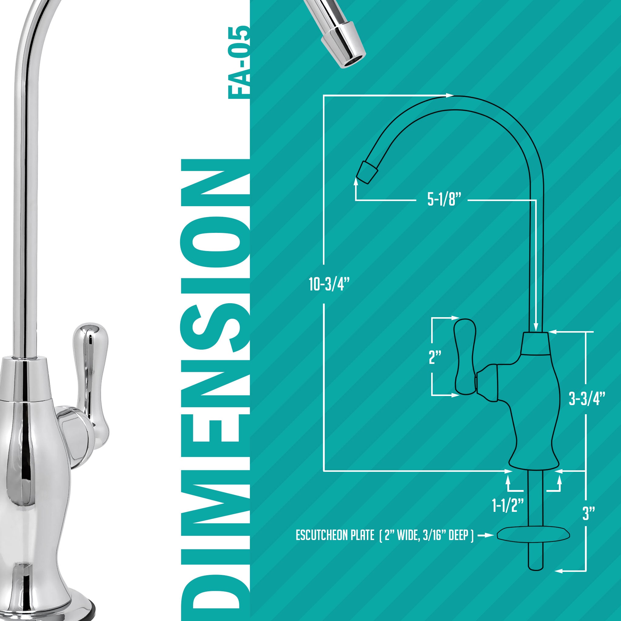 Water Filtration Faucet Vase Style Antique Wine Non Air Gap Reverse Osmosis With Faucet Wrench