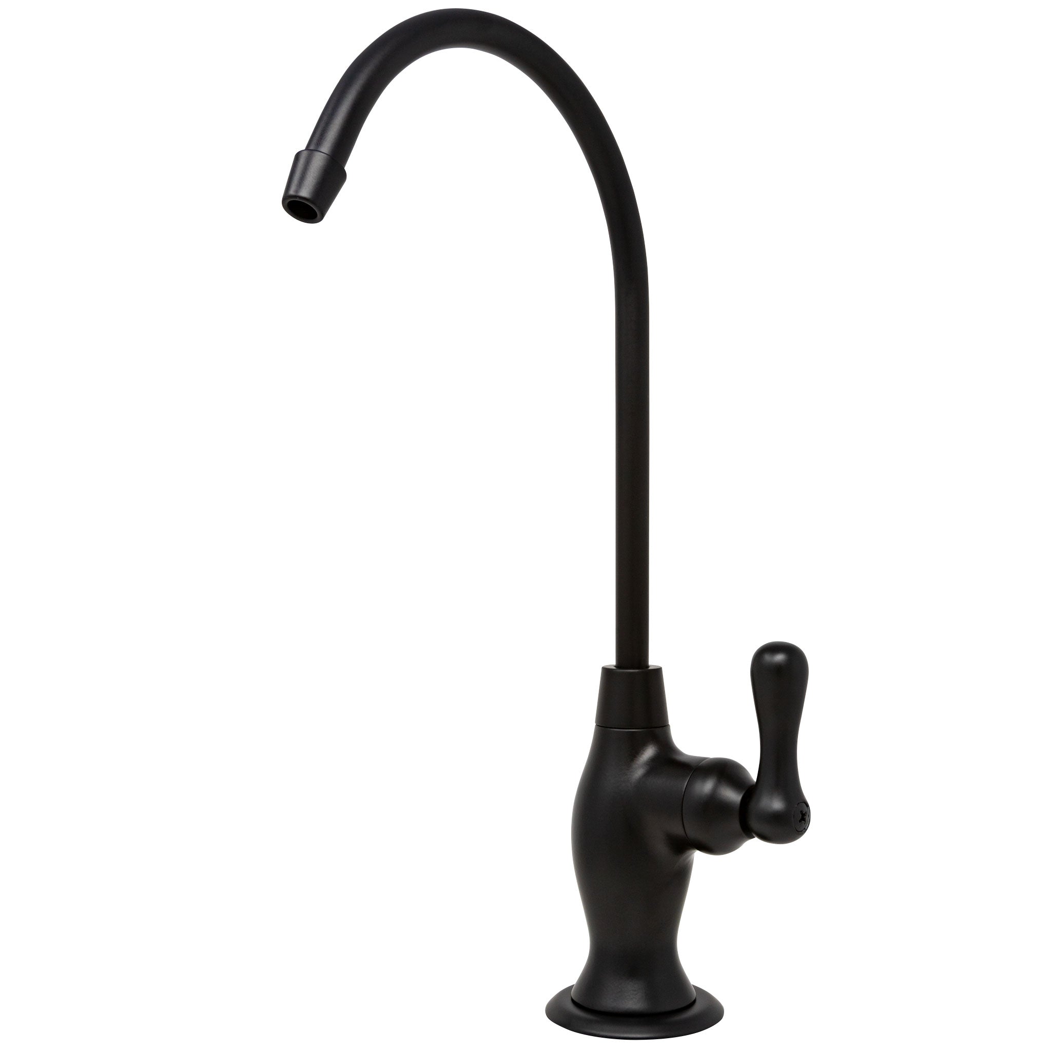 Matte Black Vase Style Water Filtration Faucet Non Air Gap NSF Cert.