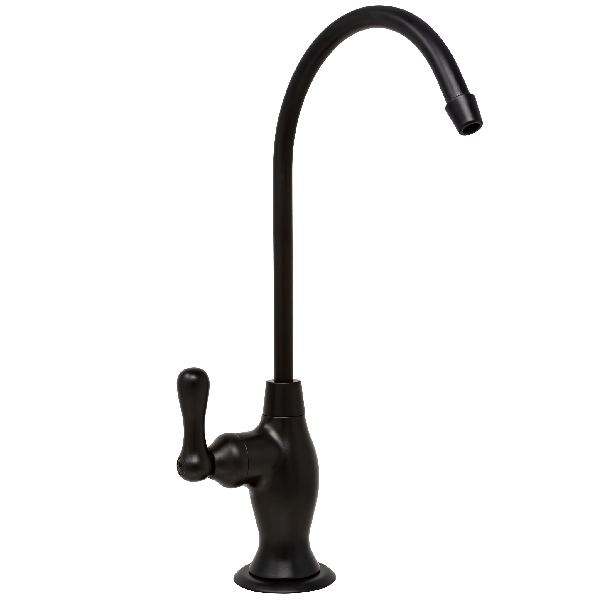 Water Filtration Faucet Vase Style Matte Black Non Air Gap Reverse Osmosis With Faucet Wrench