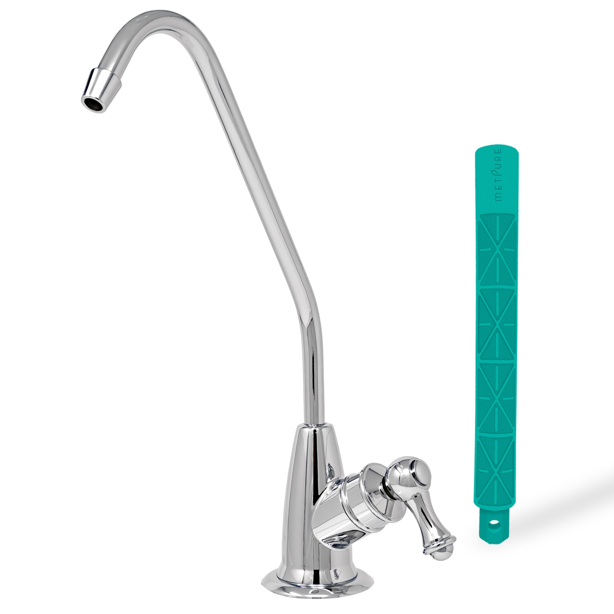 Water Filtration Faucet Chrome Long Reach Style Reverse Osmosis Non Air Gap With Faucet Wrench