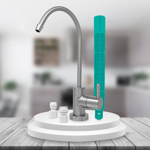 Small Euro Style Non-airgap RO Faucet Reverse Osmosis Ceramic Disc Faucet. Includes Faucet Wrench, 1/4