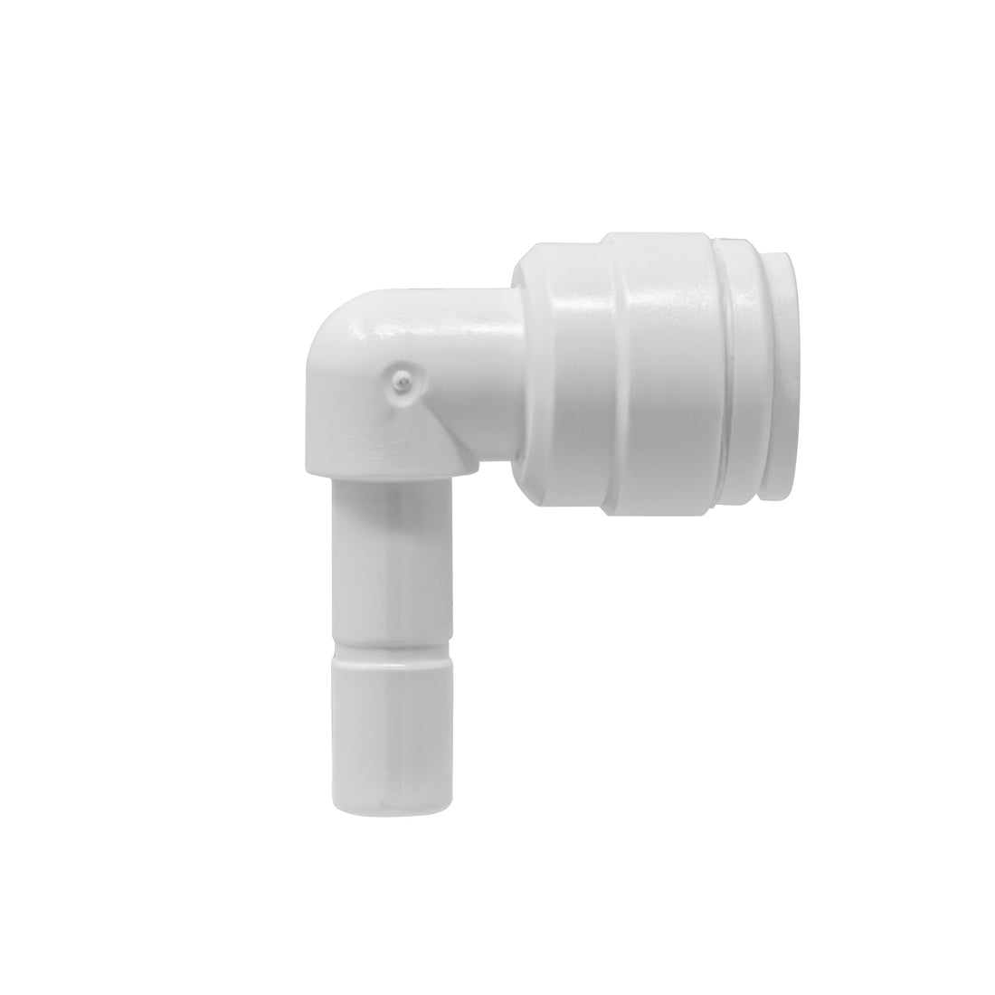 1/4" Quick Connect Stem Elbow for RO Reverse Osmosis Water Filtration System / Replacement Parts / Other Water Appliances 1/4" Quick Connect x 1/4" Stem. NSF Certified