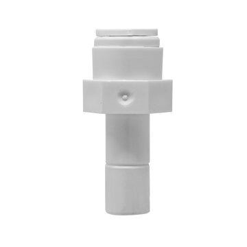 Quick connect stem reducer. 1/4" quick connect x 3/8" stem. Certified by NSF.