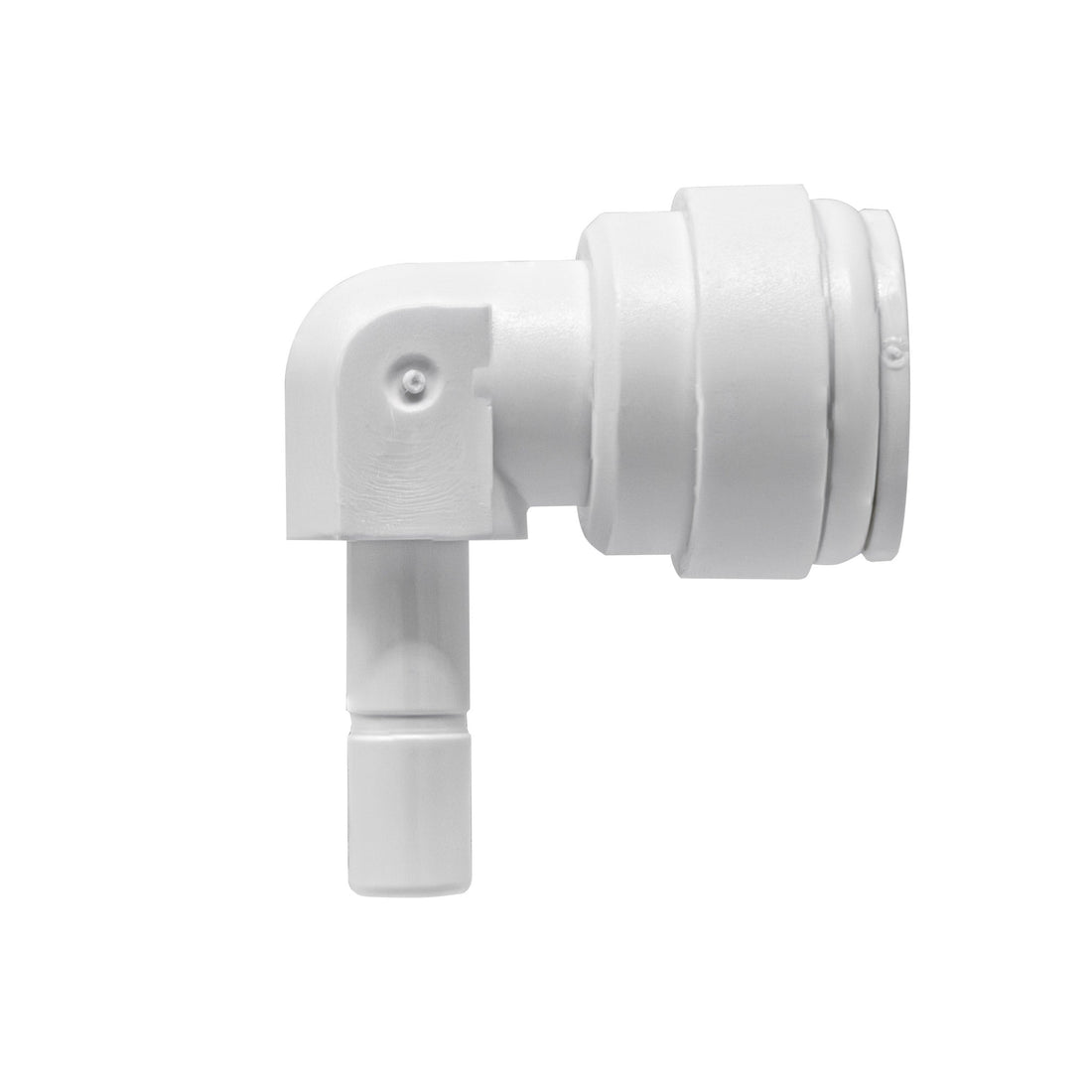 3/8" Quick Connect Stem Elbow for RO Reverse Osmosis Water Filtration System / Replacement Parts / Other Water Appliances 3/8" Quick Connect x 1/4" Stem. NSF Certified