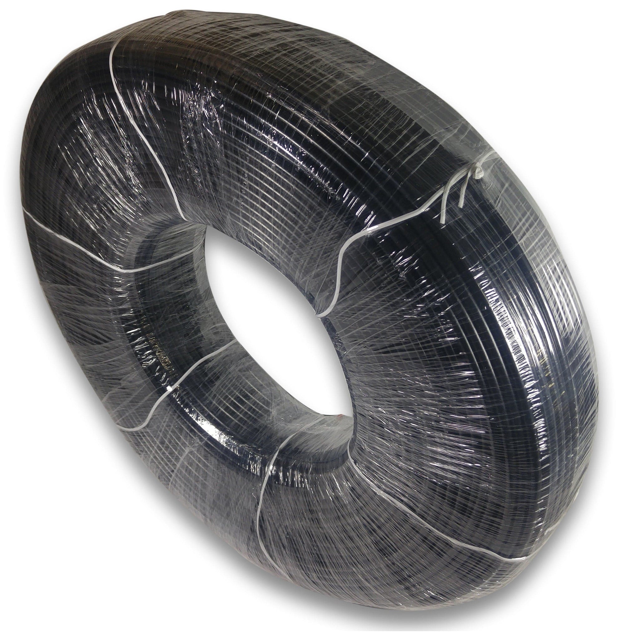 1/4" OD LLDPE Tube. 1000 FT or 300 M Roll. No spool. Black color. Certified by NSF.