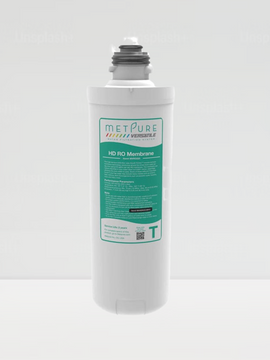 Metpure Versatile High Demand 225gpd Reverse Osmosis Membrane Filter - Teal Quick Twist Filter (T), 11