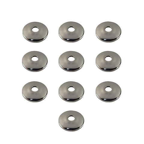 Escutcheon Stainless Steel Chrome Plated Flange Cover 5/8