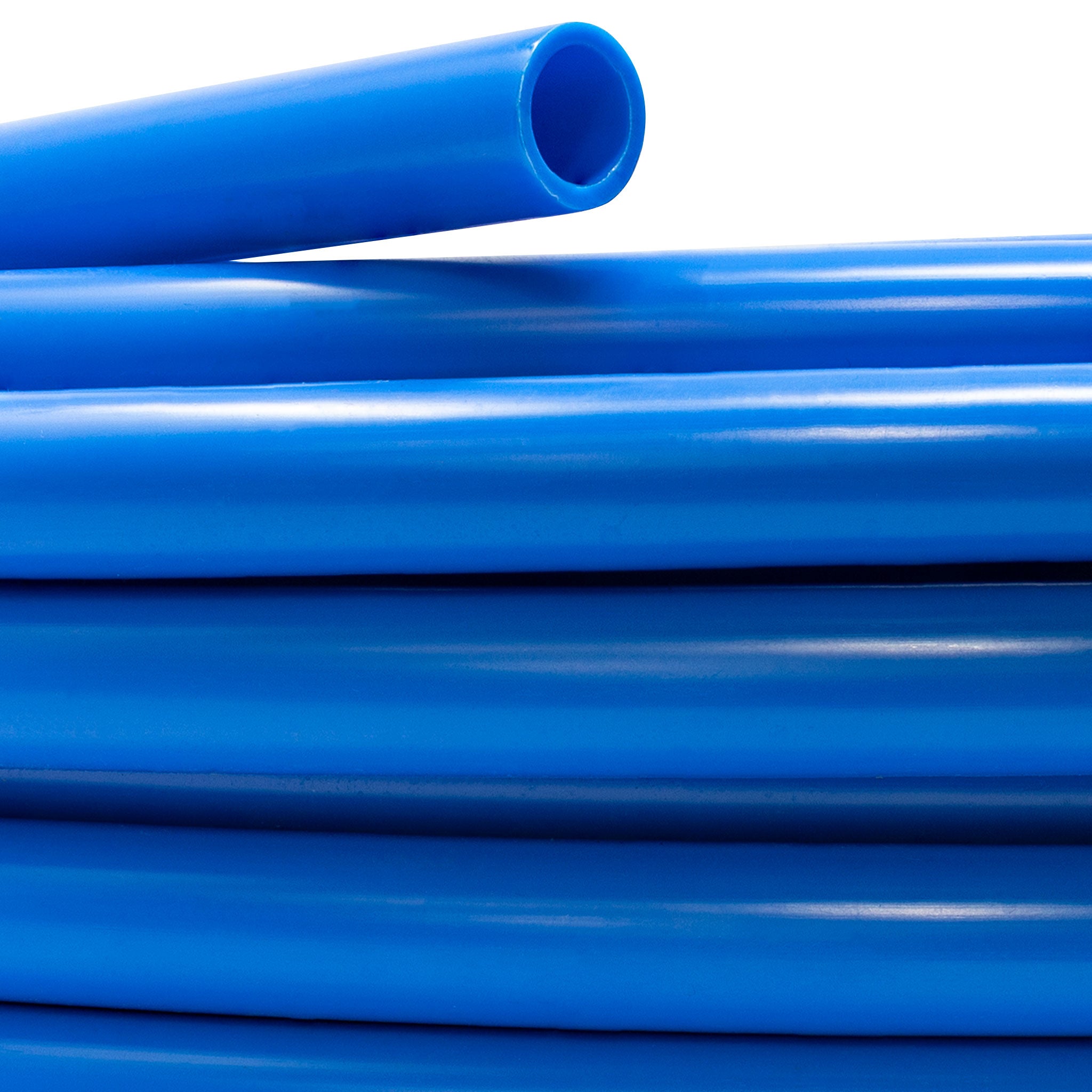 BLUE POLYETHYLENE TUBING, 1/4 O.D., 100 FT. ROLL