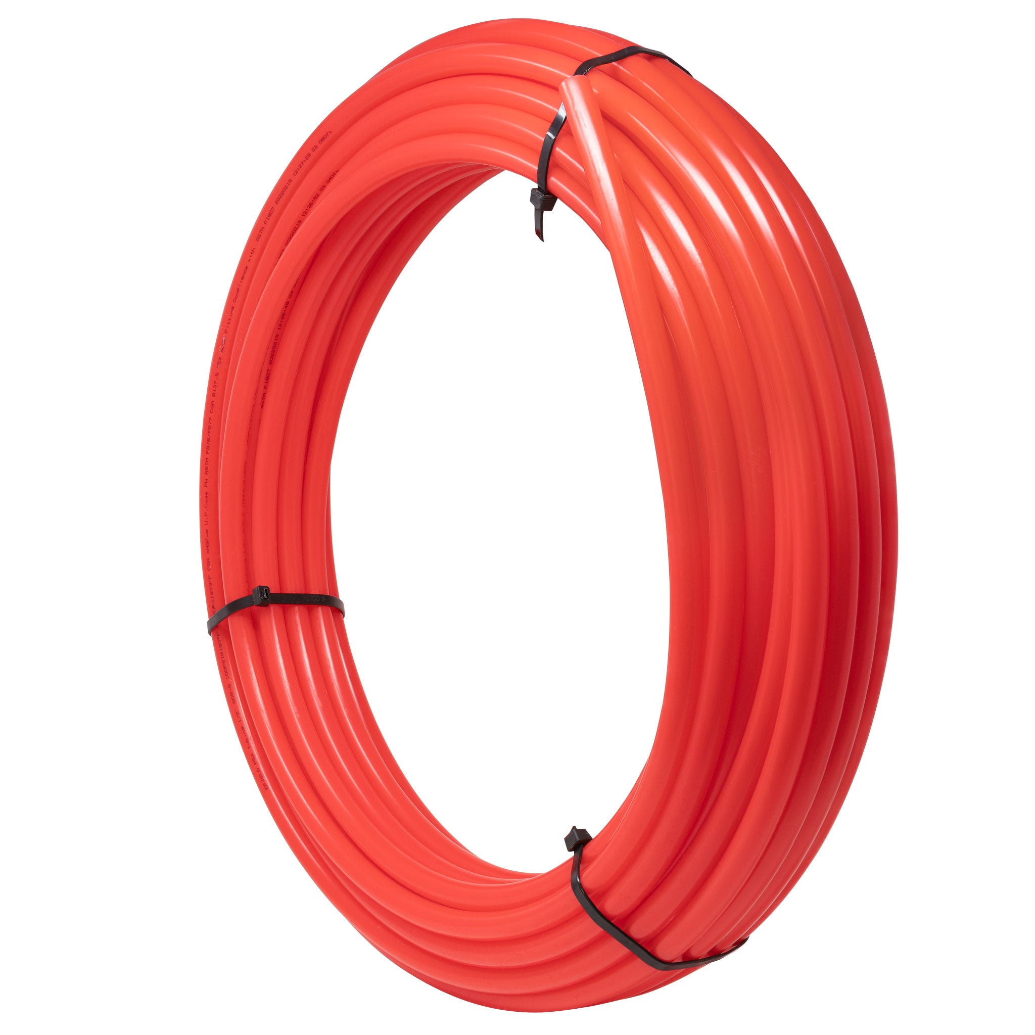 1/2" OD Red PEX B Polyethylene Pipe for Potable Water - 300 FT Roll