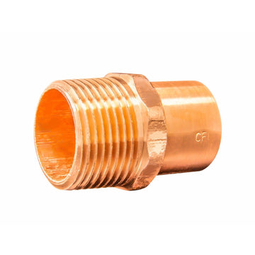 1" Male Adapter Street FTG x MIP Copper, Low Lead