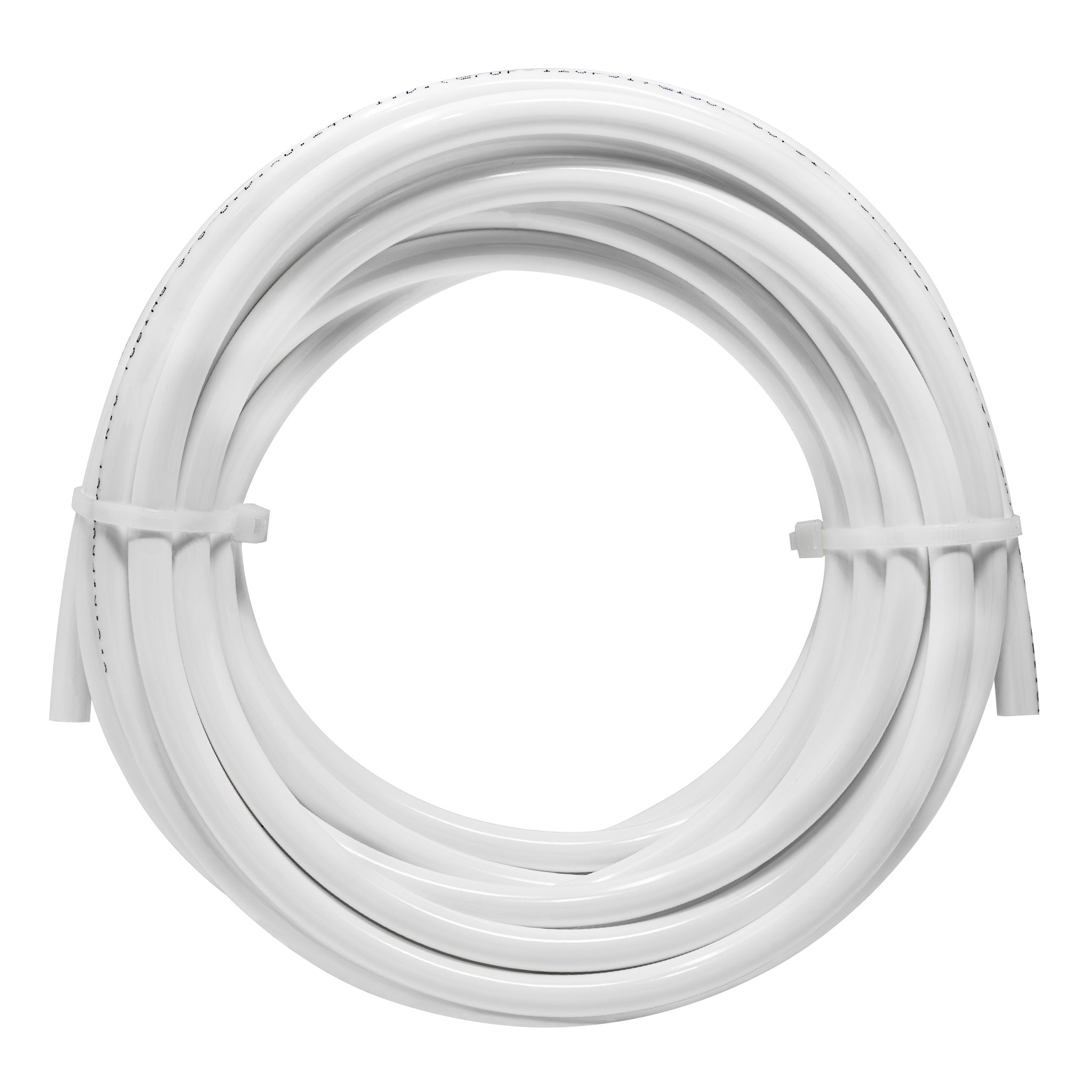 LLDPE 3/8" Tube 25 ft Roll in Metpure Retail Bag. Certified by NSF. For Reverse Osmosis De-ionized Water Filtration Systems, Refrigerators, and Other Appliances. White Color