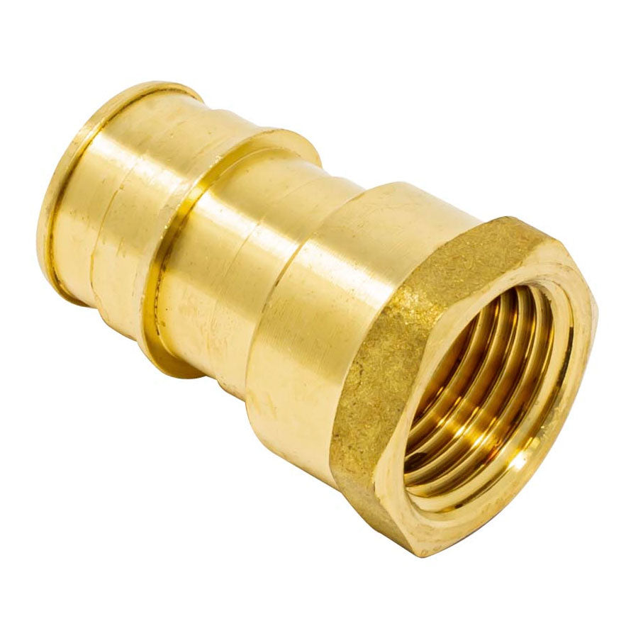 LF Brass 1/2" PEX A EXP x 3/4" FIP Female Reducing Adapter ASTM F1960