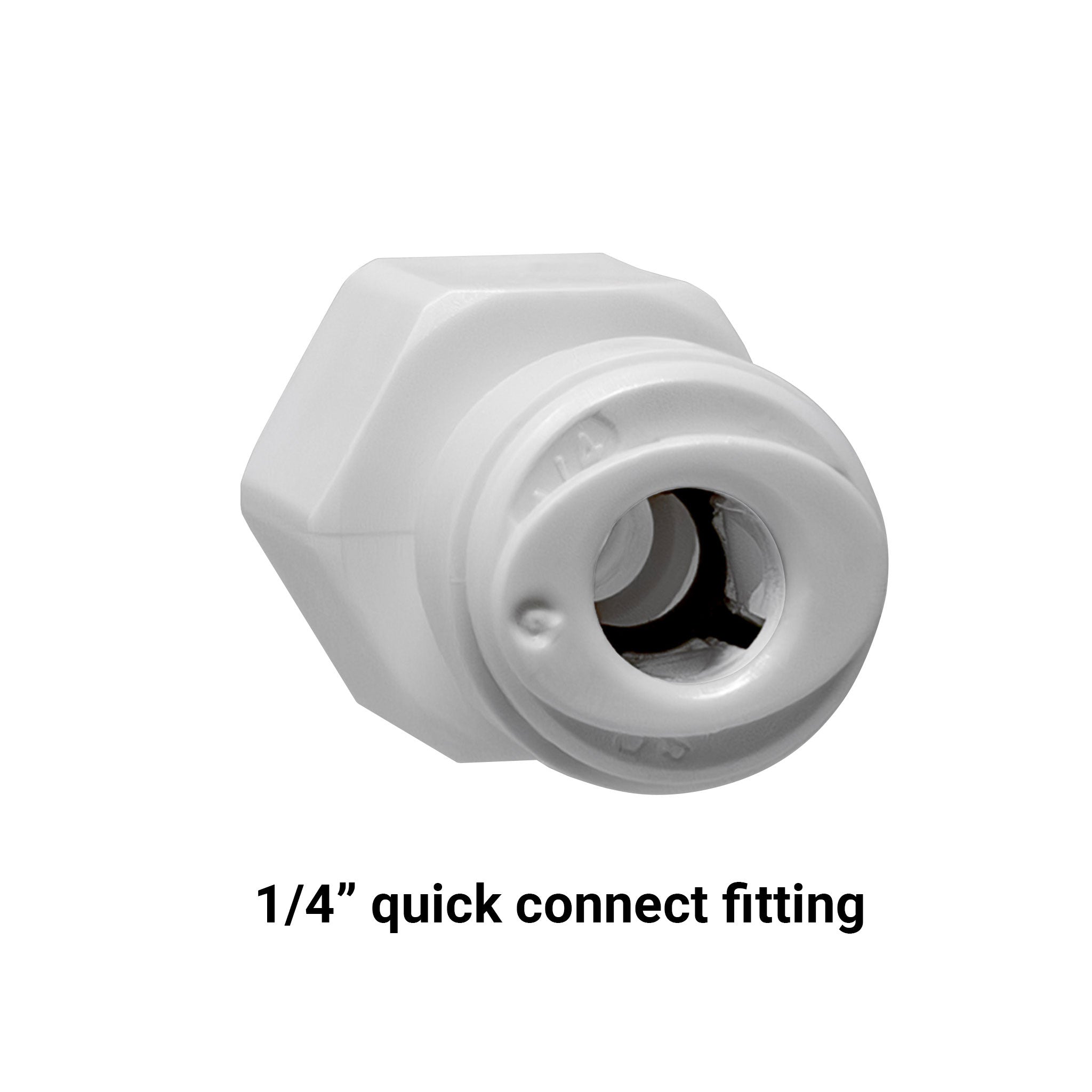 1/4" Universal Reverse Osmosis Quick Connect Faucet Adapter