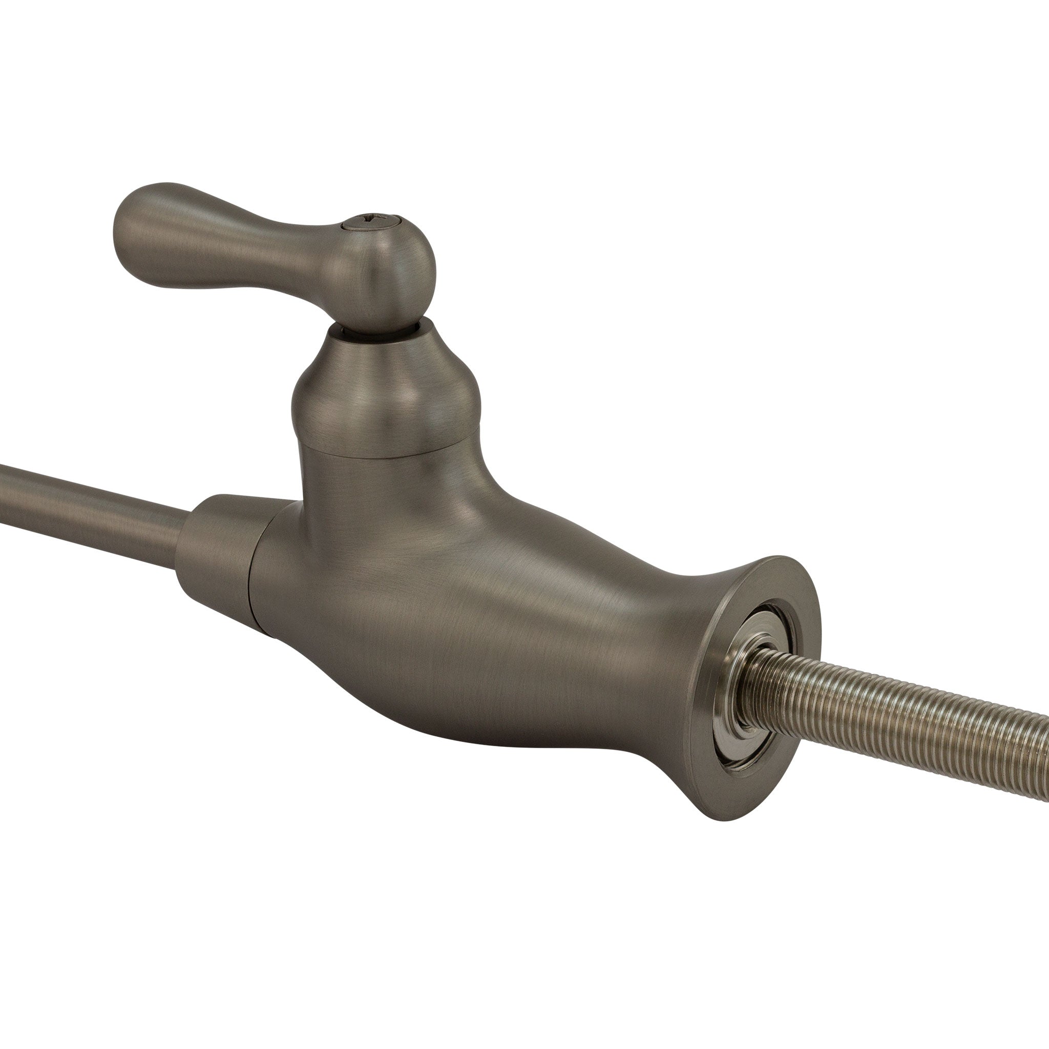 A photo of metpure matte pewter water filtration faucet finish