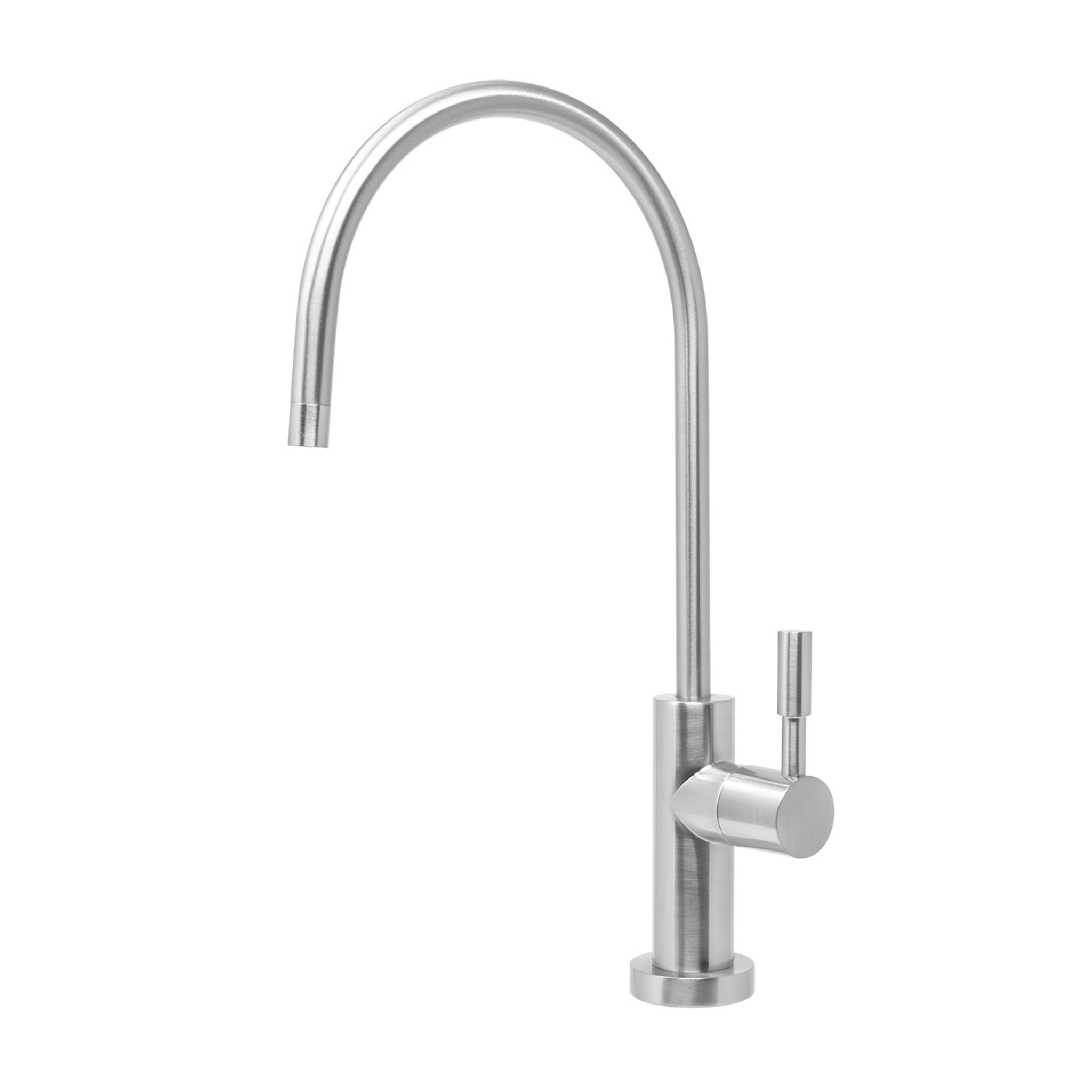 A metpure large euro brushed nickel ro water filtration wholesale faucet.