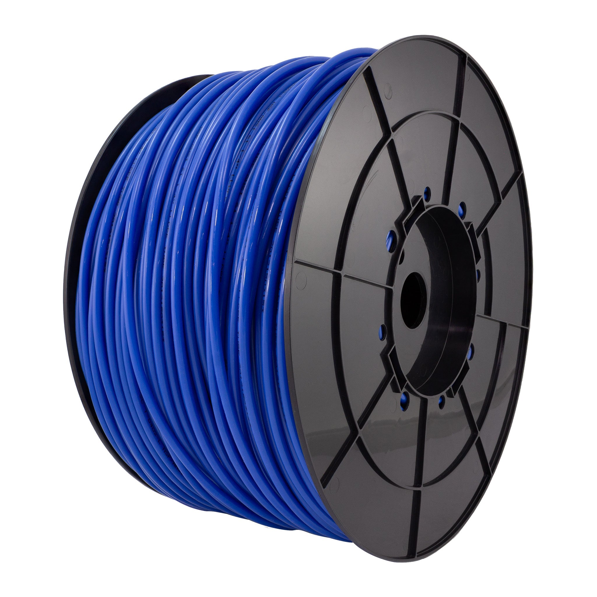 1/4" LLDPE Tube. 1000 FT or 300 M Roll. With Spool. Blue Color. Certified by NSF.