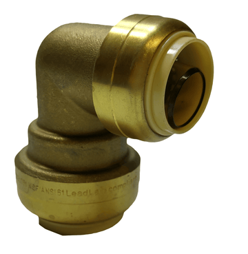 1" x 1" Push-Fit Fitting Elbow, Low Lead, NSF