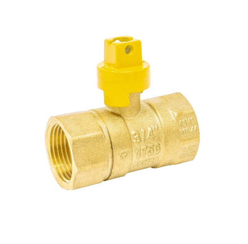 Flat Head Gas Valve 3/4" FIP