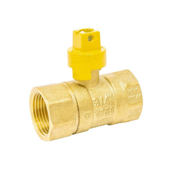 Flat Head Gas Valve 1/2" FIP