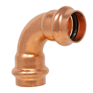 1-1/4" Press Copper 90° Degree Elbow Fitting P x P Low Lead ProPress Compatible