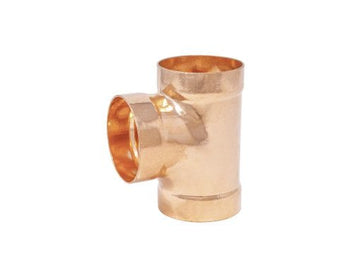 2" x 1-1/2" x 2" DWV Sanitary Tee C x C x C, Copper