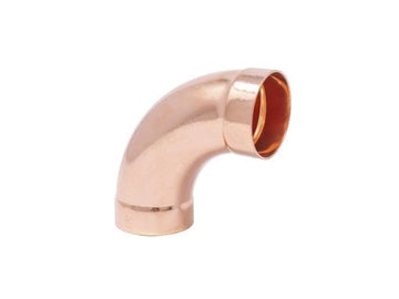 2" DWV 90° Long Turn Elbow C x C, Copper