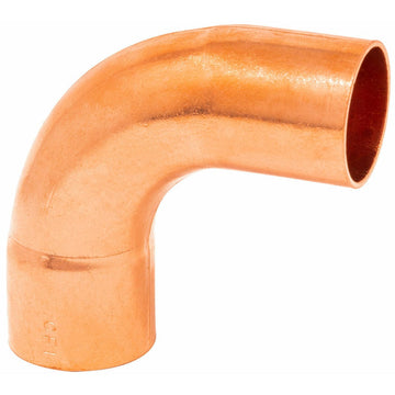 1" 90° Street Long Turn Elbow FTG x C Copper, Low Lead