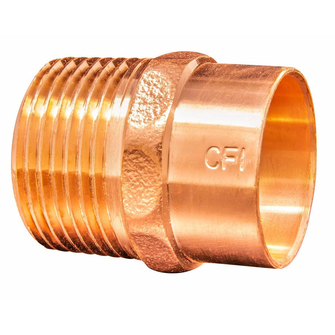 1" NOM Male Adapter C x MIP Copper, Low Lead