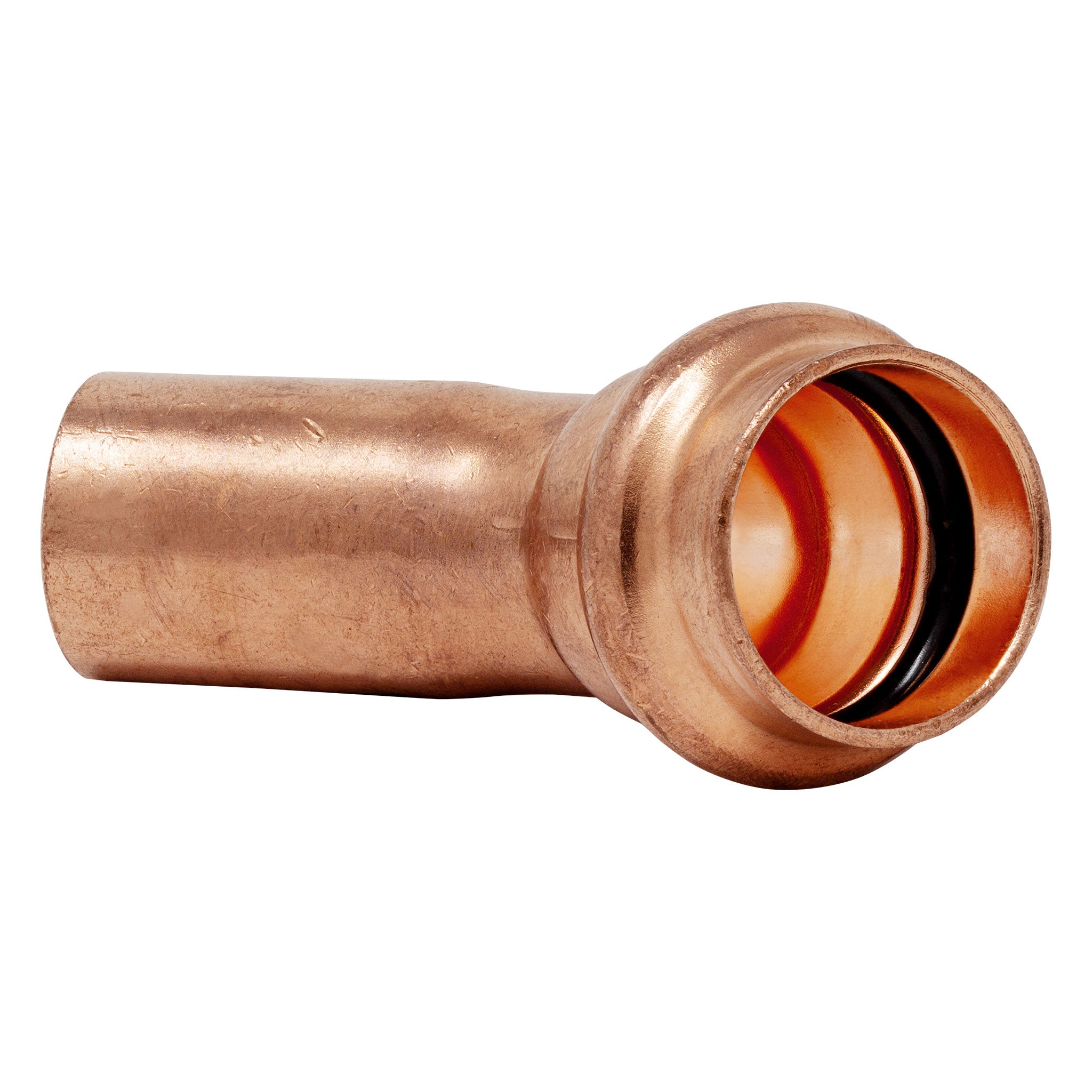 4" Press Copper 45° Street Elbow Fitting (P x FTG) Low Lead ProPress Compatible